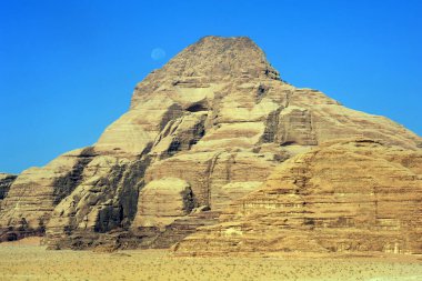 Namibya Vadisi 'ndeki İncas Milli Parkı' nın dağlarının manzarası..