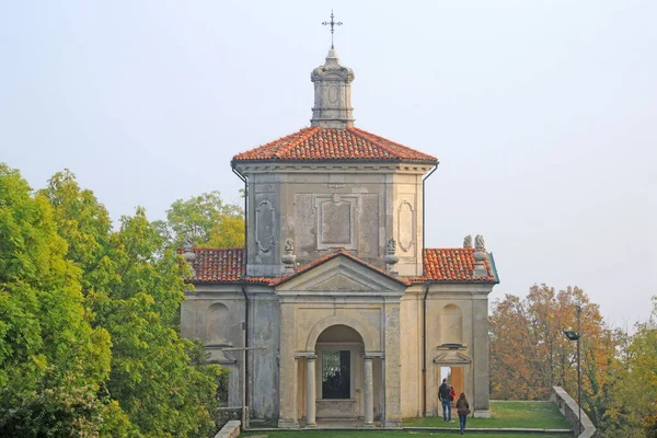 Sacro Monte Sacromonte Varese Lugar Peregrinação Religiosa Pelas Capelas Crucis — Fotografia de Stock