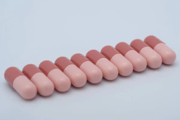 Tabletten Capsules Geneesmiddelen Geneesmiddelen Zoeken Naar Geneesmiddelen Vaccins Ter Bestrijding — Stockfoto