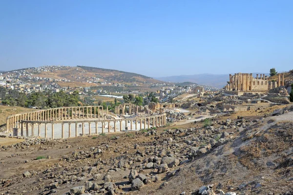 Αρχαία Ερείπια Στην Ιεράπολη Pamukkale Τουρκία — Φωτογραφία Αρχείου