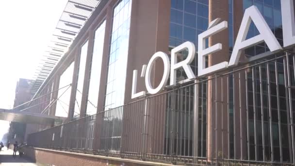 Itália Circa 2019 Loreal Store — Vídeo de Stock