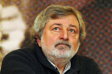 İtalya - Milan 18 Ocak 2018 - Francesco Guccini İtalyan şarkıcı