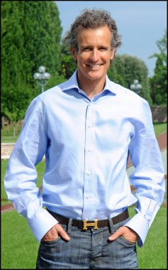 İtalya - Milan 25 Kasım 2017 - Alessandro Benetton moda tasarımcısı