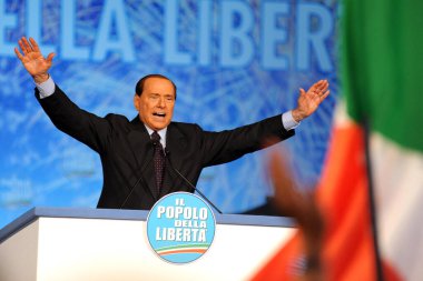 İtalya - Milano, 2018 Silvio Berlusconi Politikası