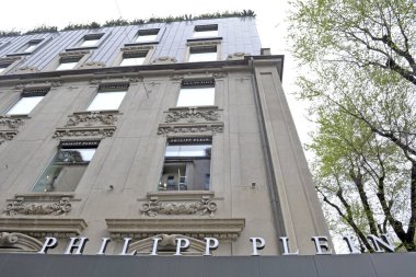 İtalya - Milan 11 Nisan 2018 - Philipp Plein Butiği