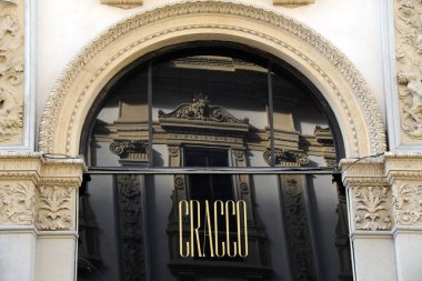 Venedik, İtalya 'daki St. George Katedrali' nin cephesi.