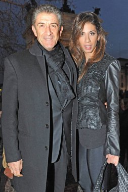 Ezio Greggio e la fidanzata Simona 