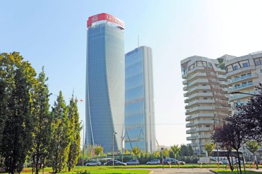 Şehrin modern mimarisi 