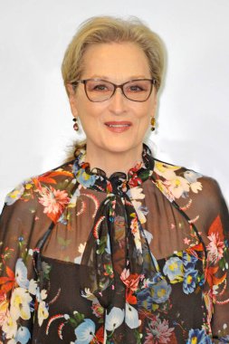 İtalya - Milano 12 Mayıs 2018 - Meryl Streep aktrisi