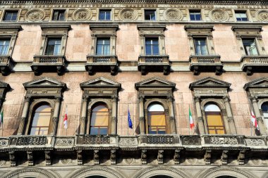 Milan, İtalya 'nın tarihi mimarisi, seyahat kavramı