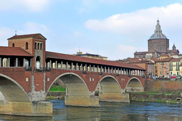 Italy Rome Trastevere Bridge Sunset — Stock Photo, Image