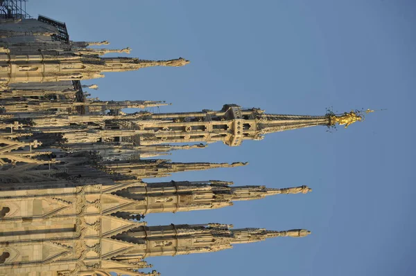 Catedral Milão Catedral Milão Lombardia Itália — Fotografia de Stock