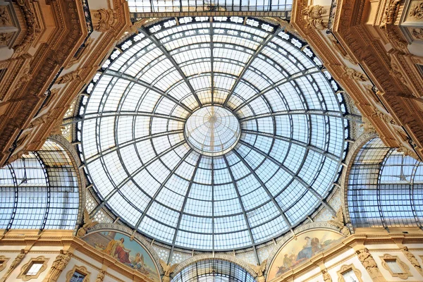 Milánó Olaszország 2018 Október Galleria Vittorio Emanuele Gallery Milánóban — Stock Fotó