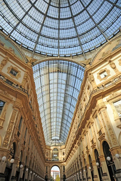 Mediolan Włochy Października 2018 Galleria Vittorio Emanuele Gallery Mediolanie — Zdjęcie stockowe