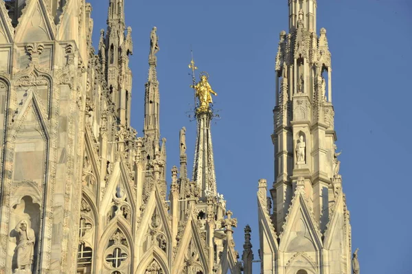 Katedra Mediolanie Mediolan Lombardia Włochy — Zdjęcie stockowe
