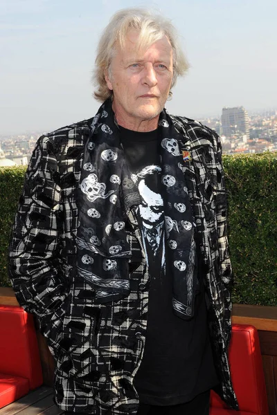 Ιταλία Μιλάνο Ιανουαρίου 2018 Rutger Hauer Posed — Φωτογραφία Αρχείου