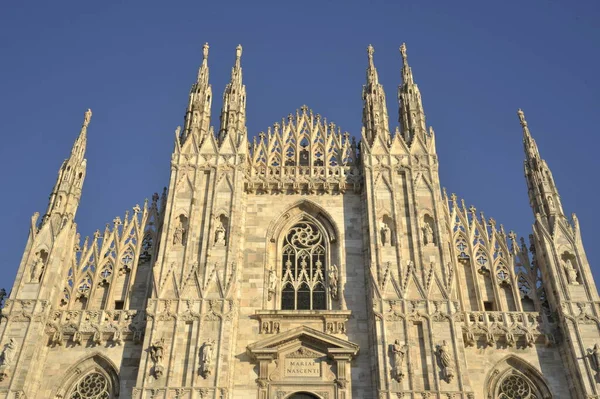 Catedral Milán Iglesia Catedral Milán Lombardía Italia — Foto de Stock