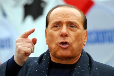 İtalya - Milano, 2018 Silvio Berlusconi Politikası