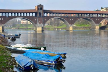 İtalya - Roma - Trastevere Köprüsü Gün batımında