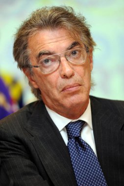 İtalya - Milan 25 Ocak 2018 - Massimo Moratti eski Milano Başkanı
