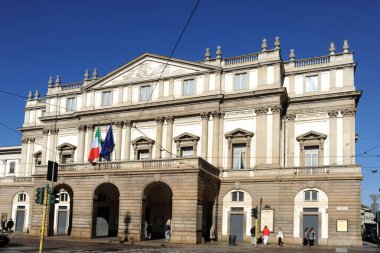 City scene of Milan, Italy 