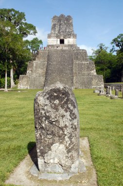 Amerika merkezi, Guatemala - Tikal harabeleri, Amerika 'daki önemli arkeolojik unesko mirası sahası