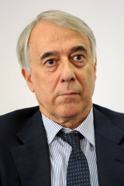 İtalya - Milan 28 Ocak 2018 - Giuliano Pisapia İtalyan siyaseti