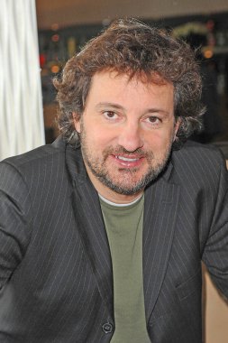 İtalya - Milan 28 Ocak 2018 - Leonardo Pieraccioni İtalyan film yönetmeni ve aktör