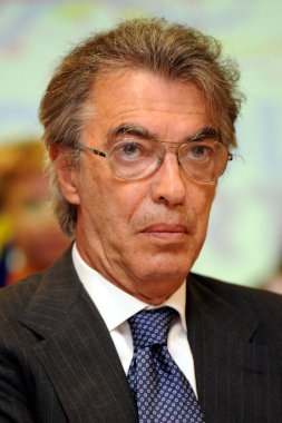 İtalya - Milan 25 Ocak 2018 - Massimo Moratti eski Milano Başkanı