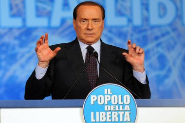 İtalya - Milano, 2018 Silvio Berlusconi Politikası