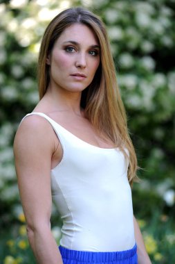 İtalya - Milano 8 Ocak 2018 - Lucilla Agosti İtalyan şov kızı