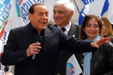 İtalya - Milano, 2018 Silvio Berlusconi Politikası