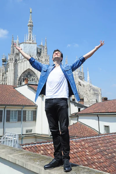 Itália Milão Junho 2018 Roberto Bolle Dançarino Italiano Scala Teather — Fotografia de Stock