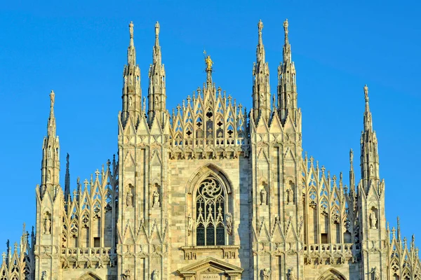 Duomo Milano Gotiska Katedralen Milan Italien — Stockfoto