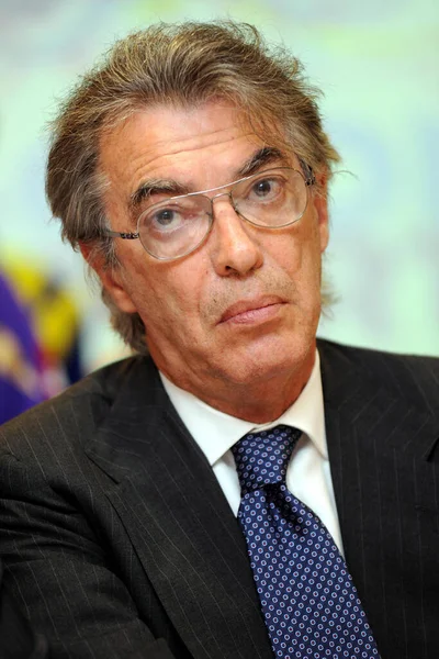 İtalya - Milan 25 Ocak 2018 - Massimo Moratti eski Milano Başkanı
