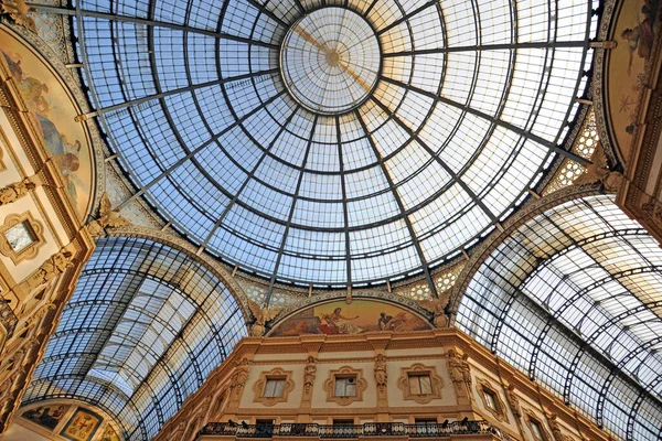 Milánó Olaszország 2018 Október Galleria Vittorio Emanuele Gallery Milánóban — Stock Fotó