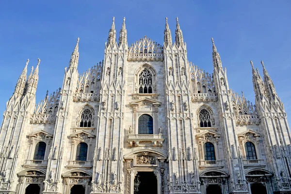 Cathédrale Duomo Centre Ville Galerie Vittorio Emanuele Pendant Quarantaine Coronavirus — Photo