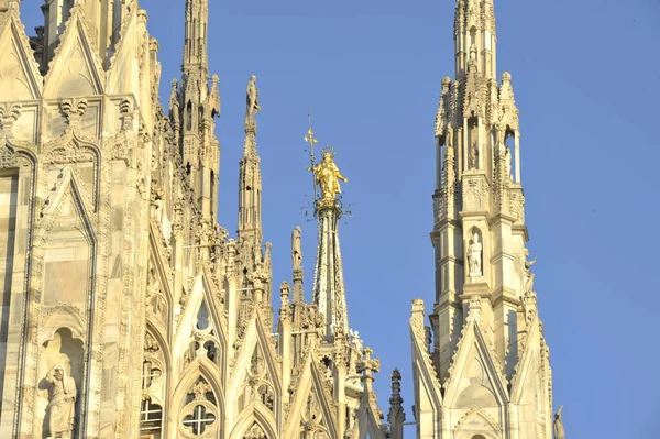 Catedral Milão Catedral Milão Lombardia Itália — Fotografia de Stock