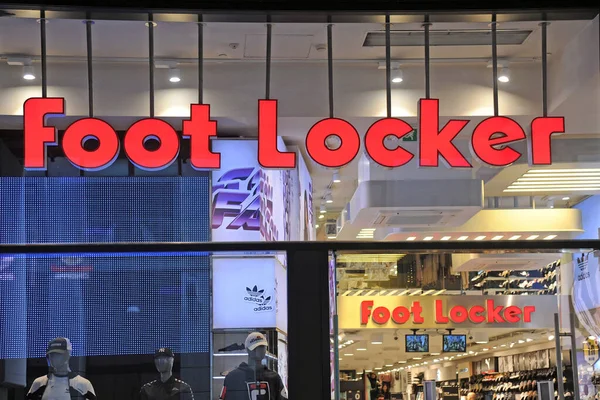 Milán Italia Octubre 2018 Foot Locker Logo Shop — Foto de Stock