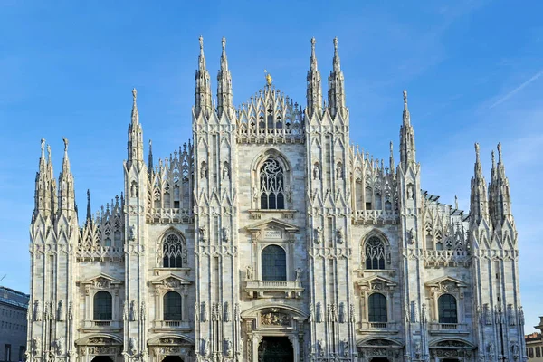 Duomo Katedralen Centrum Och Vittorio Emanuele Galleri Cov19 Coronavirus Karantän — Stockfoto