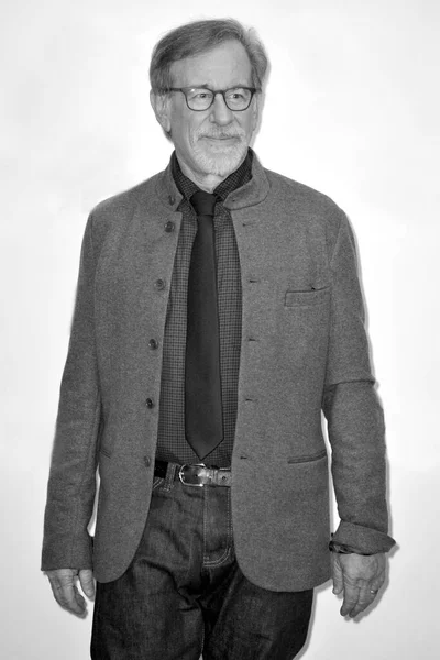 Ιταλία Μιλάνο Μάιος 2018 Σκηνοθέτης Steven Spielberg Πόζαρε — Φωτογραφία Αρχείου