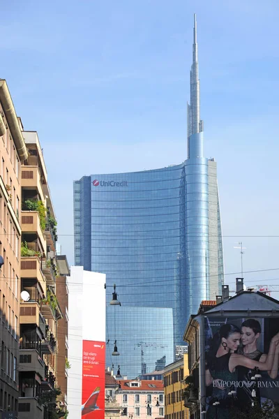 City Scene Milan Italy — Foto Stock