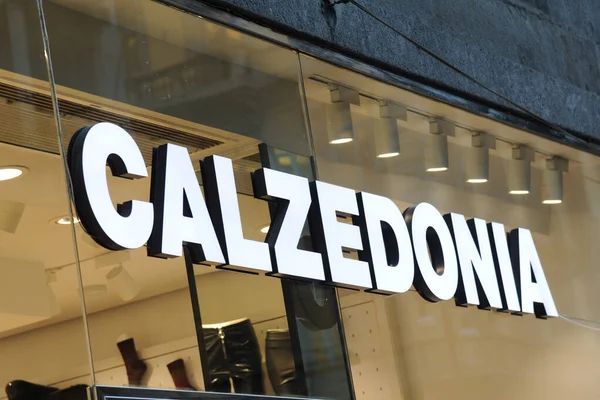 Milán Italia Octubre 2018 Calzedonia Logo Shop — Foto de Stock