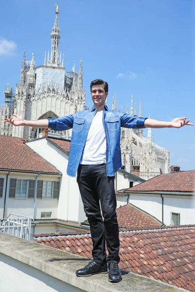 Itália Milão Junho 2018 Roberto Bolle Dançarino Italiano Scala Teather — Fotografia de Stock