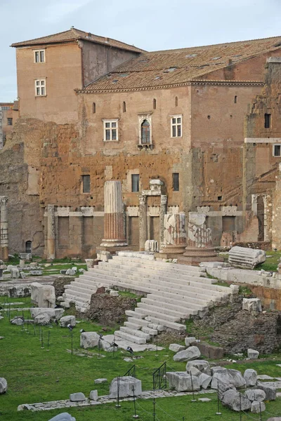 Talya Roma Mparatorluk Forumları Fori Emperiali Unesco Roma Kalıntıları — Stok fotoğraf