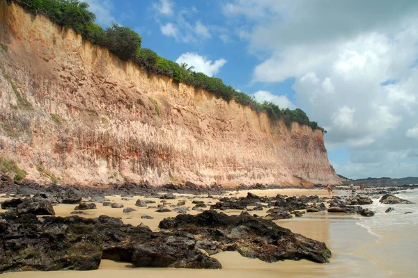 Playa Rocosa Las Gales Del Sur Hdr Costa Día Verano — Foto de Stock