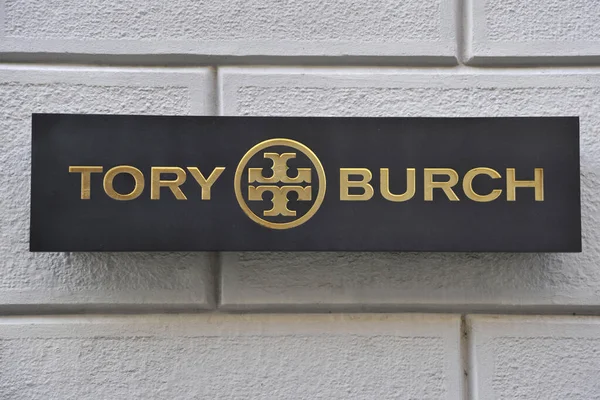 Italy - Milan january 16,2018 - Tory Burch store in Montenapoleone road - fashion and luxury district - Spiga Road
