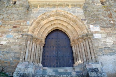 İspanya, Portomarin Ekim 31,2018 St. James Yolu - Camino de Santiago (Unesco), Galiçya