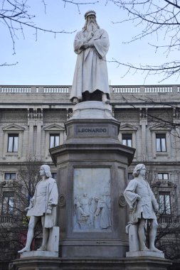 Milan, İtalya 'nın tarihi mimarisi, seyahat kavramı