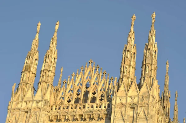 Catedral Milão Catedral Milão Lombardia Itália — Fotografia de Stock